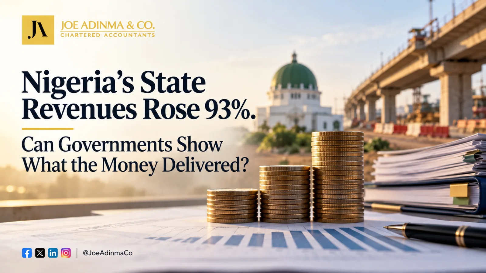 Nigeria's State Revenues Rose 93%. Can Governments Show What the Money Delivered?