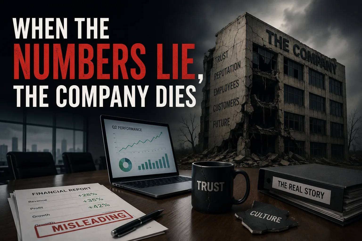 When the Numbers Lie, the Company Dies